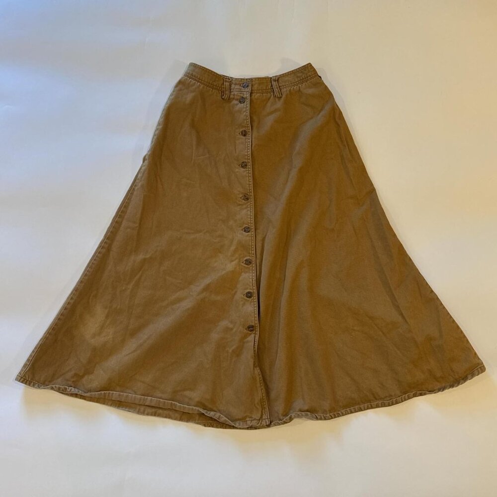 Vintage Carroll Reed Button Skirt ☆